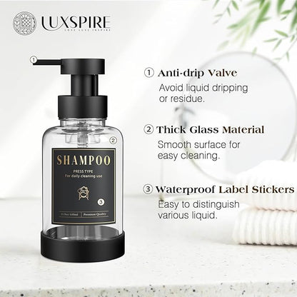 Luxspire Foaming Soap Dispenser, Non-Slip Hand Soap Dispenser