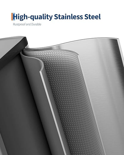 Garvee Double Trash Can, 2 x 10.6 gal Garbage Can