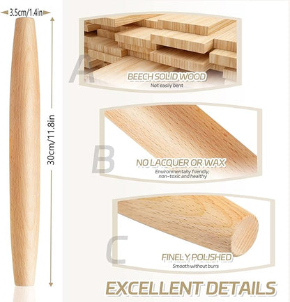 French Rolling Pin for Baking