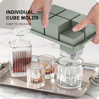 VLM 3 Packs Large Ice Cube Molds