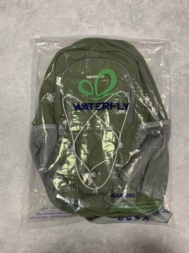WATERFLY 12L Small Hiking Backpack: Day Pack Lightweight Travel Bag Camping Fitness Cycling Outdoor Sports Daypack For Women Men
