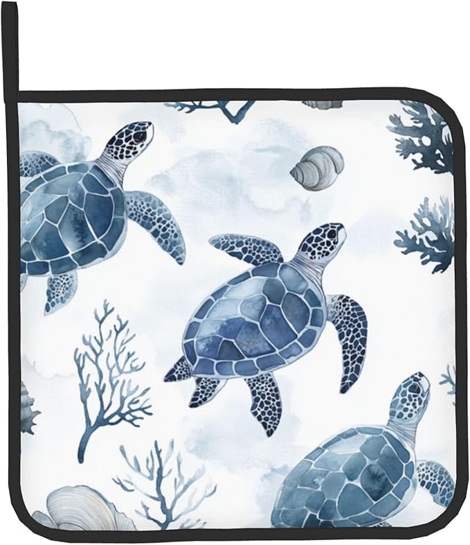 Nautical Oven Mitts for Women