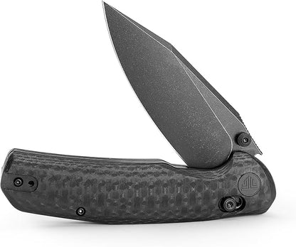 Crossbar Lock Folding Knives, 3.34??14C28N EDC Knife for Men, Pocket Knife with Clip,Thumb Studs,G10 Handle,Outdoor Camping,Hornet-CG