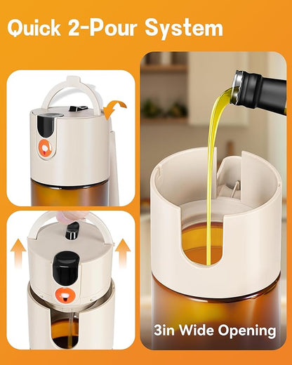 OURCABECUE Upgrade 2 in 1 Oil Sprayer