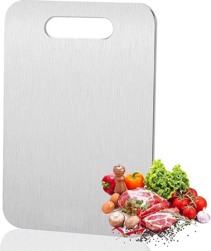 Titanium Cutting Board -100% Pure Titanium Cutting Boards