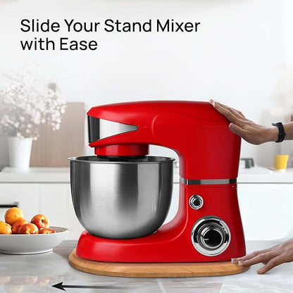 Ibyx Elegant Sliding Tray - Compatible with 5.5 Qt KitchenAid Stand Mixers and Other Heavy Appliances (Natural)