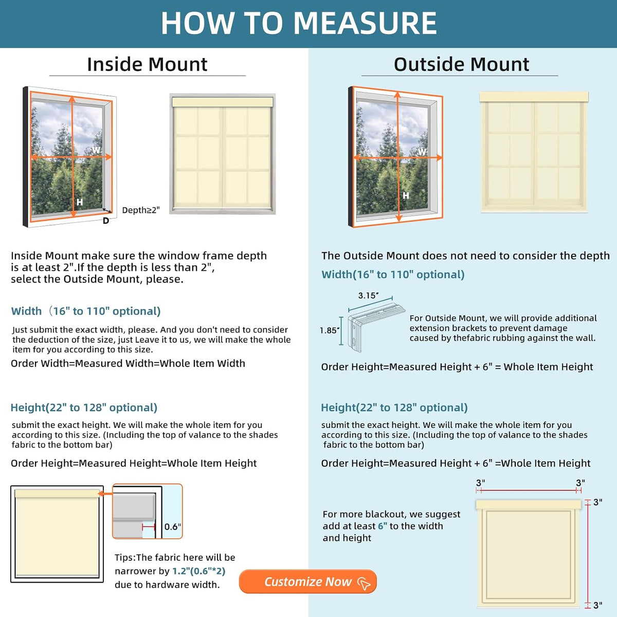 SmartWings Motorized Roller Shades 100% Blackout Work with Matter Homekit Over Thread, Alexa, Z-Wave, Smart Blinds for Windows, Cordless Remote Control Optional, Customized Size, Essential White