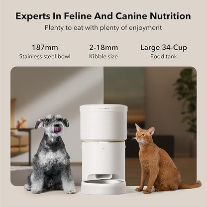 PETLIBRO 8L Automatic Dog Feeder, 5G Wi-Fi Automatic Dog/Cat Feeder,