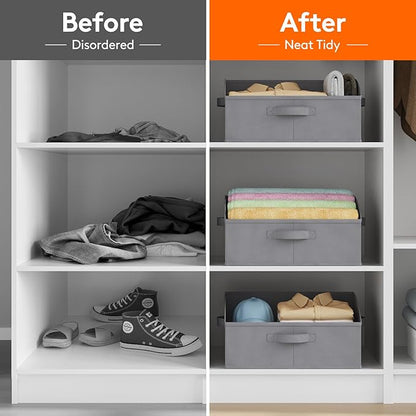 Lifewit Trapezoid Closet Storage Bins