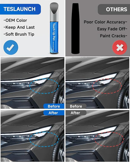 Touch Up Paint Compatible with Hyundai Exact Match Touch Up Paint Car Scratch Repair (Portofino Gray Metallic(2G/T2G) Compatible with Santa Fe/Sonata/Hybrid)