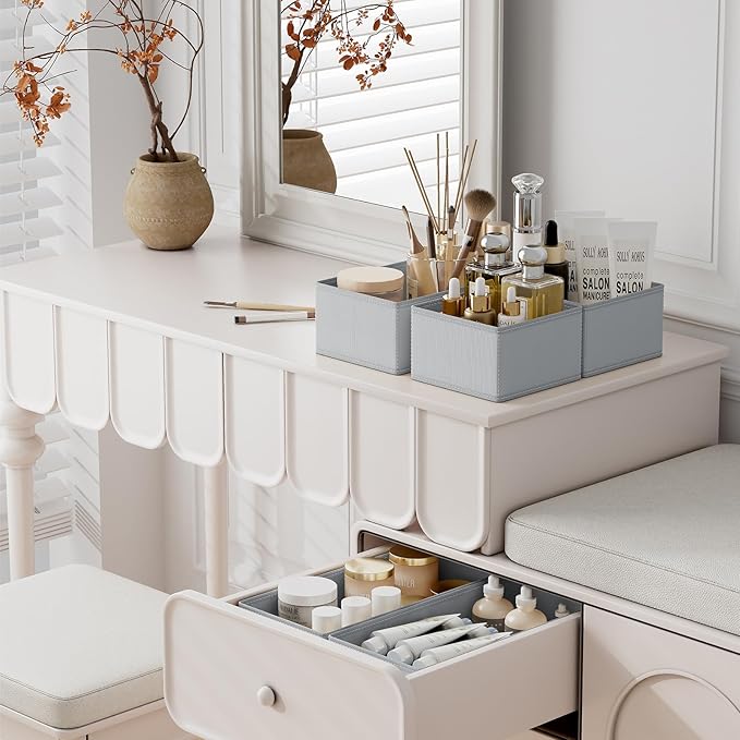 DIMJ Drawer Organizer Clothes Storage