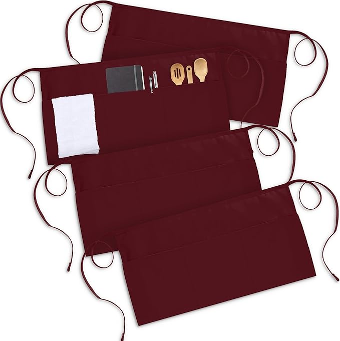 Utopia Wear 4 Pack Server Aprons