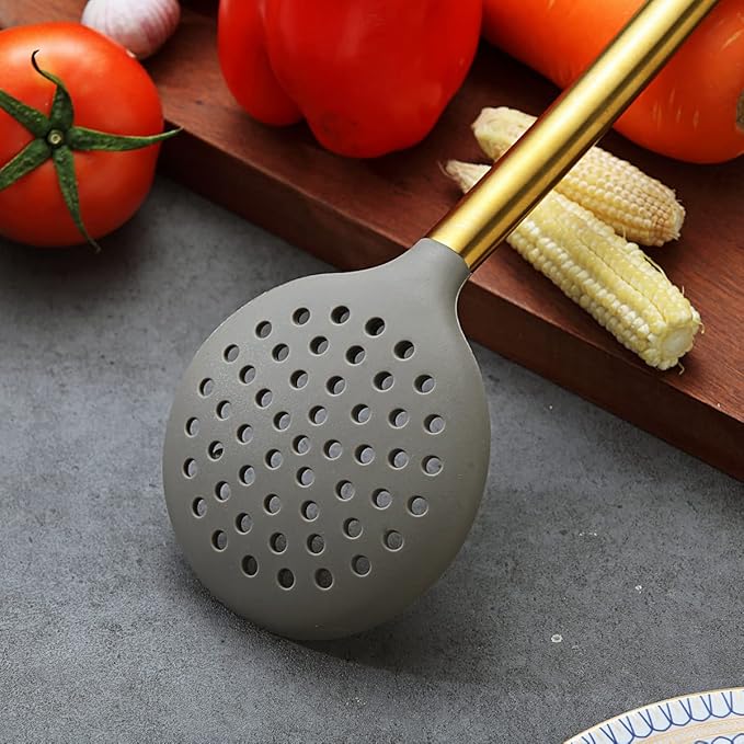 Gold Skimmer, Berglander Non-stick Silicone Strainer