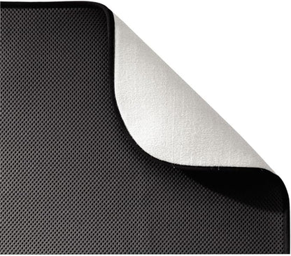 iDesign iDry Fabric Mini Kitchen Countertop Absorbent Dish Drying Mat