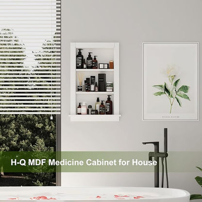 Recessed Medicine Cabinet for Bathroom Cabinet