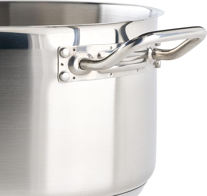 Winco Heavy-Duty Stainless Steel Sauce Pan