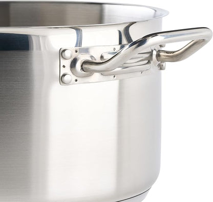 Winco Heavy-Duty Stainless Steel Sauce Pan