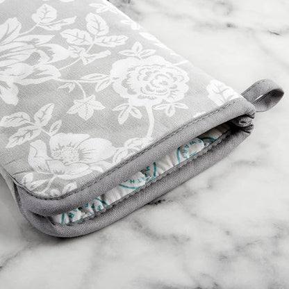 Martha Stewart Floral Vine Oven Mitt 2-Pack Set