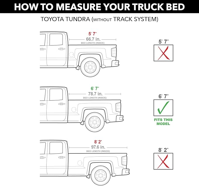 RealTruck BAK Revolver X4s Hard Rolling Truck Bed Tonneau Cover | 80410 | Fits 2007-2021 Toyota Tundra w/o OE Track System 6' 7" Bed (78.7")
