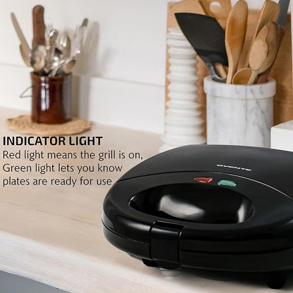 OVENTE Electric Sandwich, Panini and Waffle Maker Set