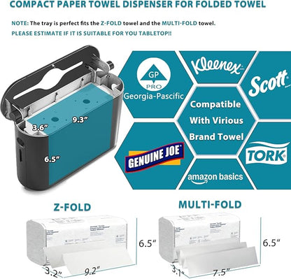 Multifold Paper Towel Dispenser Countertop