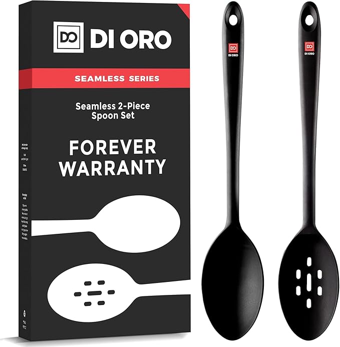 DI ORO Silicone Spoons for Cooking
