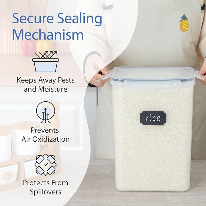 Chef's Path Large Airtight Food Storage Containers
