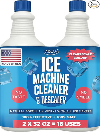 Ice Machine Cleaner and Descaler 32oz 2-Pack | Ice Maker Cleaner