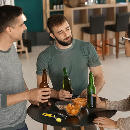 Honoson 8 Pieces Retractable Bottle Opener Bartender Flat Beer Opener