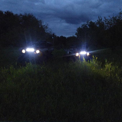 Willpower 2Pcs 12 inch 72W Flood Spot Combo Beams Led Work Light Bar 7200LM for ep Off Road Van Camper Wagon ATV AWD SUV 4WD 4x4 Pickup Van Off-Road Boat Vehicle DC 12V 24V IP67 Waterproof