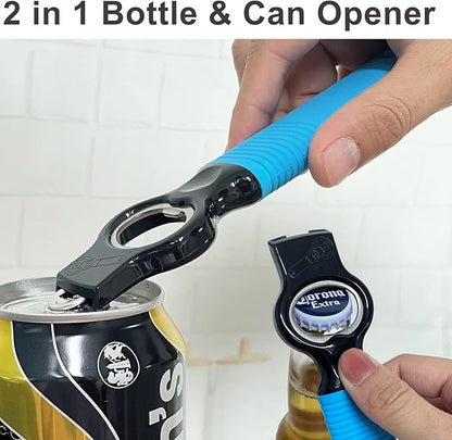 2-Pack Soda Can Opener and Beer Bottle Opener Bartender