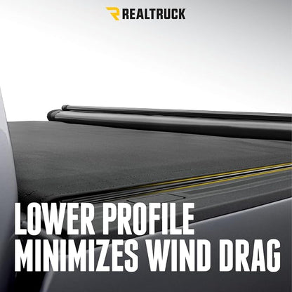 RealTruck TruXedo Pro X15 Soft Roll Up Truck Bed Tonneau Cover | 1472201 | Fits 2014 - 2018, 2019 Limited/Legacy Chevy/GMC Silverado/Sierra 1500, 2015-19 2500/3500HD 8' 2" Bed (97.8")