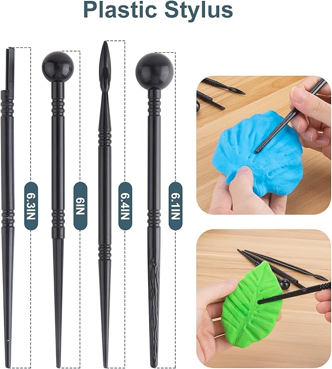 Luney Clay Tools Kit, Air Dry Clay