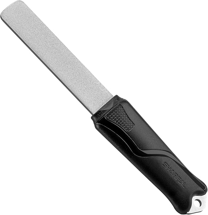 SHARPAL 121N Dual-Grit Diamond Sharpening Stone File Garden Tool Knife