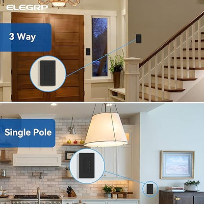 ELEGRP Dimmer Switch, Digital Dimmer Light Switch