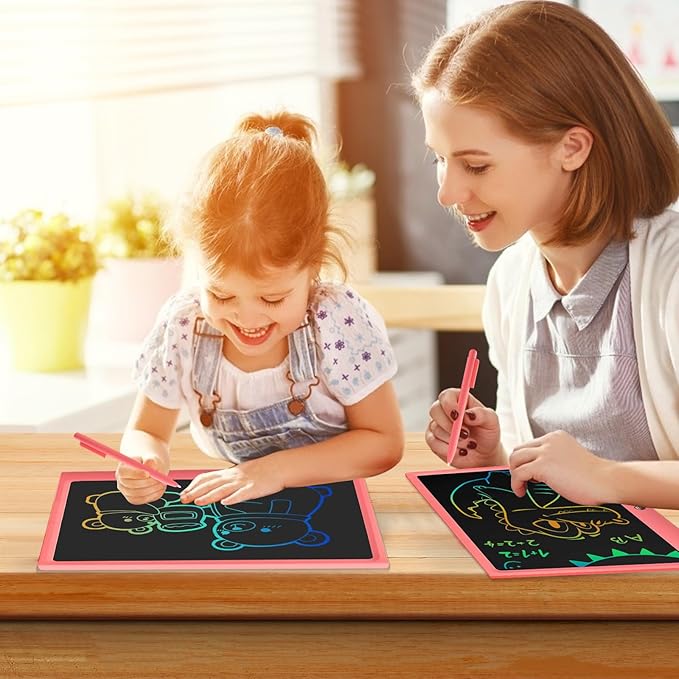 LCD Writing Tablet Kids Toys -15 Inch Toddler Toys Learning Drawing Pad Toys for 3 4 5 6 7 8 Years Boys Girls Birthday Christmas Easter Thanksgiving Gift Creative Doodle Board