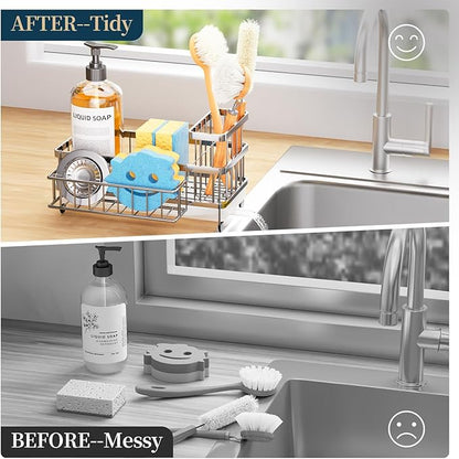 Consumest Sponge Holder for Kitchen Sink