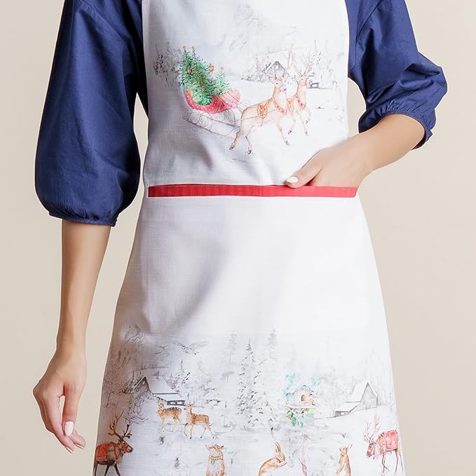 Maison d' Hermine 100% Cotton Apron