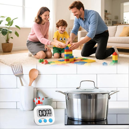 Timer for Kids Teachers Supplies Digital Kitchen Timers for Cooking Large