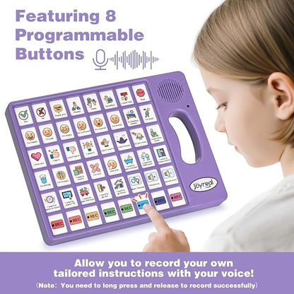 Joyreal AAC Device for Autism, Non Verbal Communication Tools for Speech