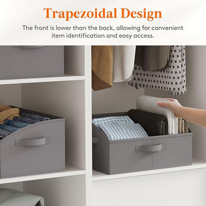 Lifewit Trapezoid Closet Storage Bins