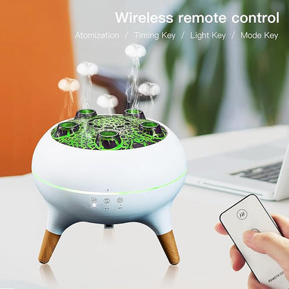 Essential Oil Diffuser 250ML, Jellyfish Diffuser Air Humidifiers Sound Pickup