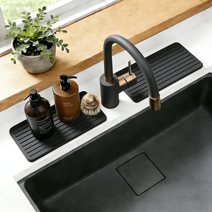 2 PCS Water Absorbing Diatomite Coasters, Stone Drying Mat