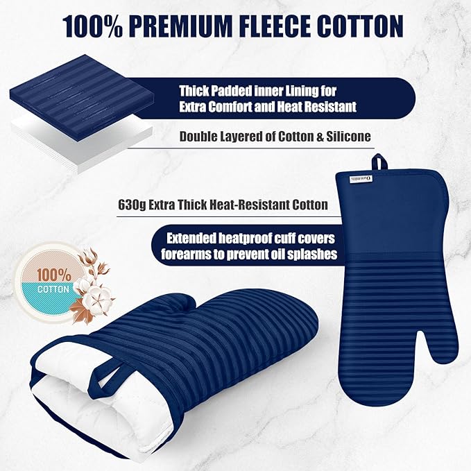 Oven Mitts and Pot Holder Sets