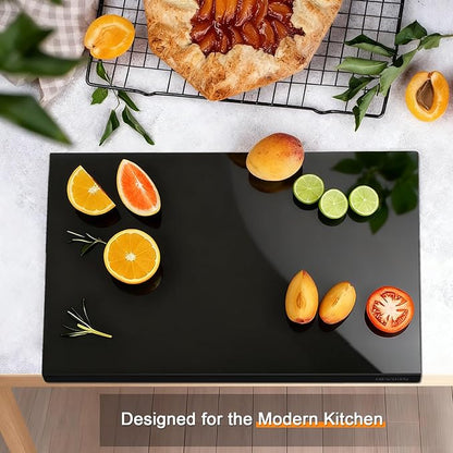 Black Cutting Boards for Kitchen, Acrylic Cutting Board