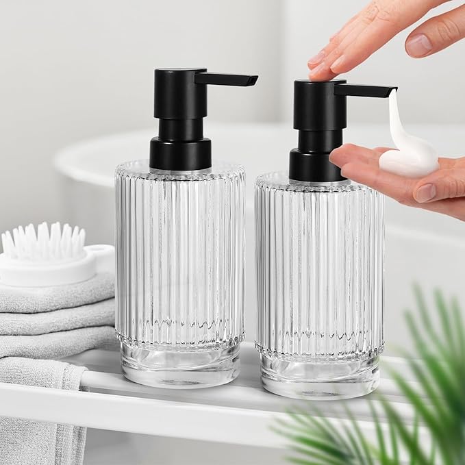VIMERPA Glass Soap Dispenser