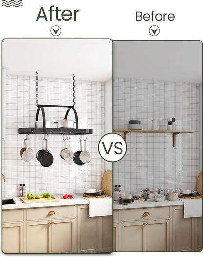 CHOEZON Hanging Pot Rack, Pot Hanger