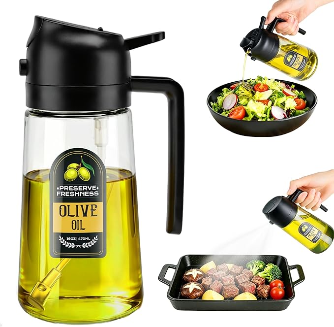 New Upgraded 2 in 1 Oil Sprayer