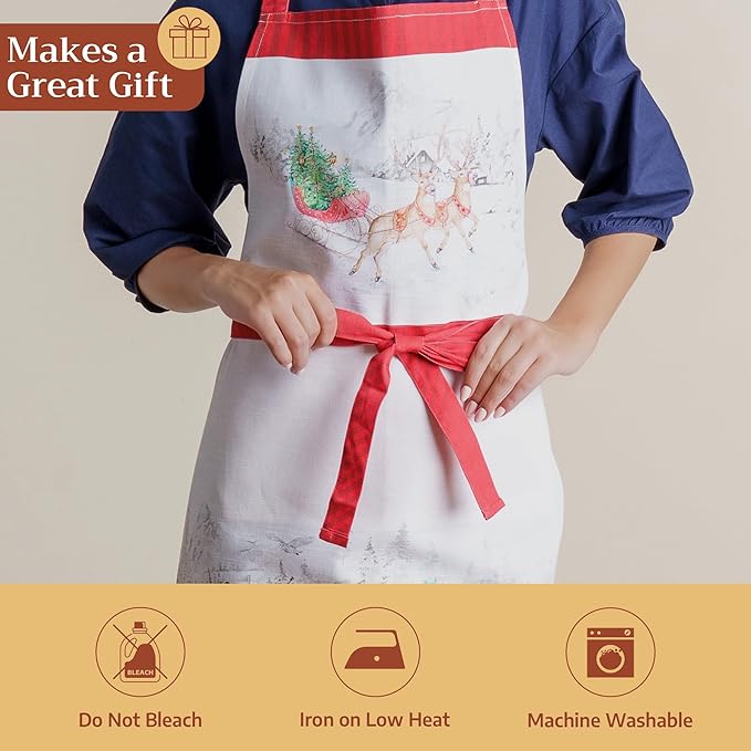 Maison d' Hermine 100% Cotton Apron
