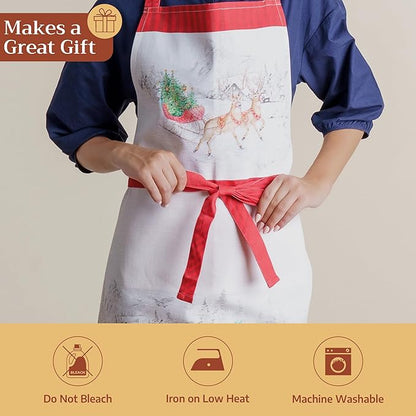 Maison d' Hermine 100% Cotton Apron